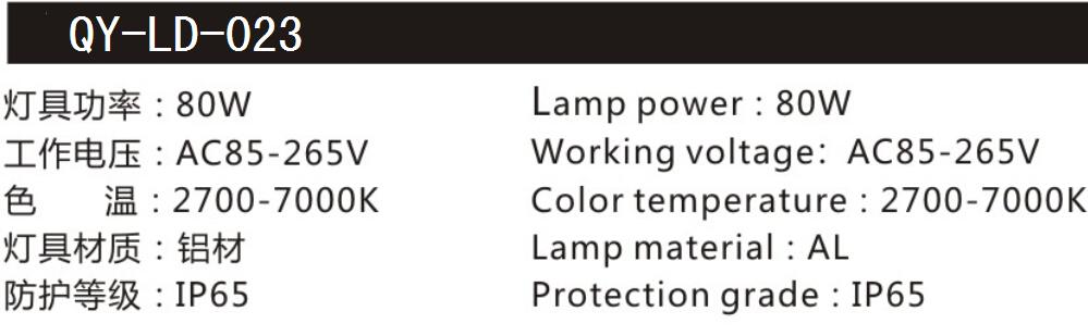 QY-LD-0023路灯
