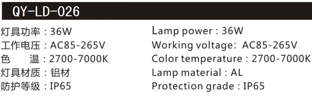 QY-LD-0026路灯